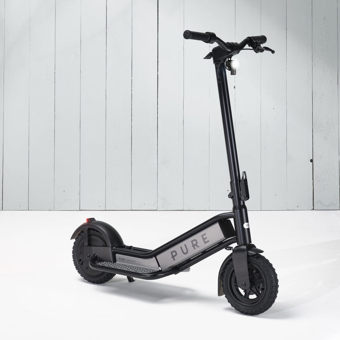 Pure Electric Scooter Black & Gunmetal Escape Pro